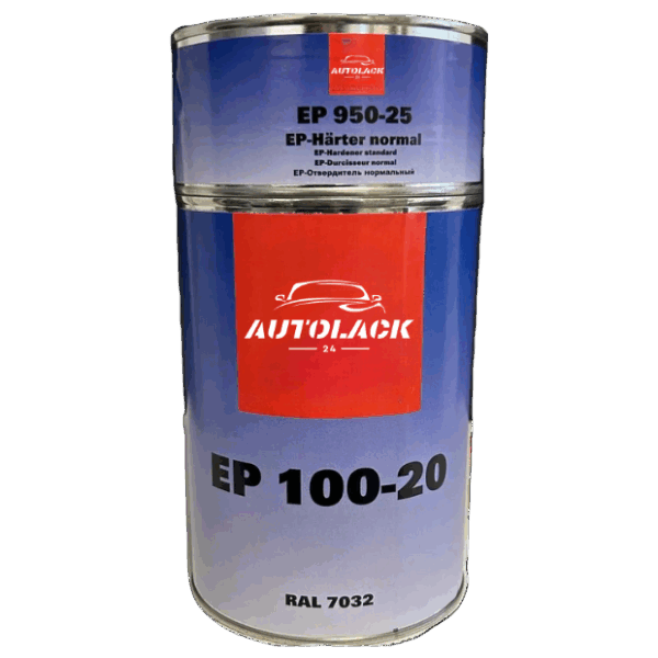Autolack EP 100-20 RAL 7032 Set 1 kg inkl. Härter